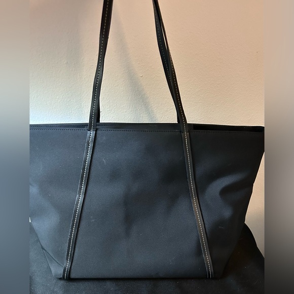 Casual Corner, Annex black tote bag. 14”x9” - Picture 1 of 13